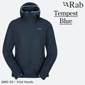 (R)Rab (ラブ) QWS-50・バイタルフーディージャケット(ウィメンズ)/Women's Vital Hooded Jacket【登山】【キャンプ】【トレッキング】【ランニング】【トレイルランニング】【ウィメンズ】【レディース】【女性用】【LaLa】