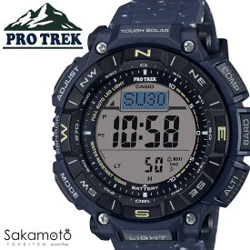 【2024.03月発売】カシオ　CASIO　プロトレック　PRO TREK　Climber Line　ソーラー　デジタル　腕時計　ウォッチ　メンズ　男性【PRG-340SC-2JF】