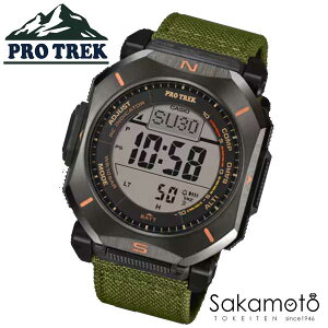 �y2026�N4�������zCASIO �J�V�I�@PROTREK �v���g���b�N�@�o�R��g���b�L���O�A�L�����v�A�u�b�V���N���t�g�ȂǕ��L���t�B�[���h�ŗ����{�i�A�E�g�h�A�E�I�b�`PRW-69�B�yPRW-69YB-3JF�z
