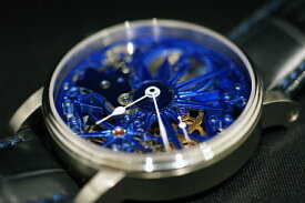 正規品　SCHAUBURG WATCH　シャウボーグウォッチ　MADE IN GERMANY　ドイツ製　腕時計　手巻き　UNIKATORIUM【BLUE ICE　ブルーアイス】