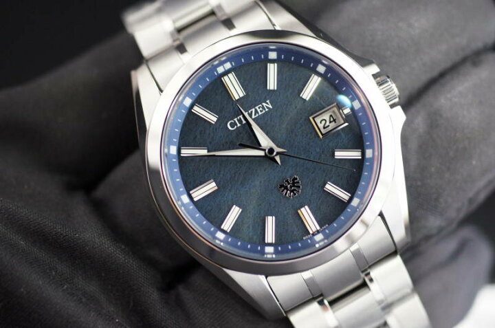 楽天市場】正規品 ザ・シチズン THE CITIZEN【AQ4091-56M】藍染和紙