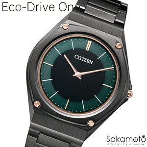 2026�N6���@�������K�i�@CITIZEN �V�`�Y�� �yEco-Drive One�z �G�R�h���C�u�����@���胂�f���@�I�[���u���b�N�P�[�X�@�O���[�������Ձ@����3.88mm�@���E����180�{ �@AR5065-54W