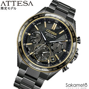 CITIZEN �V�`�Y���@ATTESA �A�e�b�T�@ACT Line�@�u���b�N�`�^���@�G�R�E�h���C�u�@GPS�q���d�g��M�@�r���v�@�E�H�b�`�@ �j���@�a�m�@�����Y�@LIGHT in BLACK Eco-Drive 50th Anniversary Edition�@���E����1,900