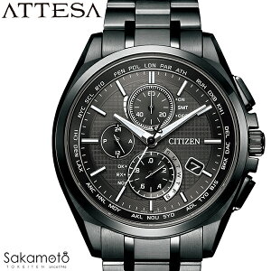 CITIZEN �V�`�Y���@ATTESA �A�e�b�T�@�u���b�N�`�^��?�V���[�Y�@�G�R�E�h���C�u�@�����ĉ��d�g��M�@���[���h�^�C���@�\�@�`�^���@�r���v�@�E�H�b�`�@ �j���@�a�m�@�����Y�@�yAT8044-56E�z