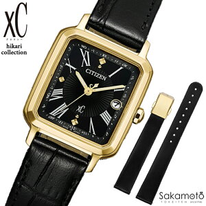 CITIZEN �V�`�Y���@xC �N���X�V�[�@hikari collection Square 2way Model�@�G�R�E�h���C�u�d�g���v�@�p�^�@�X�N�G�A�P�[�X�@�r���v�@�E�H�b�`�@�����@�w�l�@���f�B�[�X�@�ւ��o���h�@�yES9503-01E�z