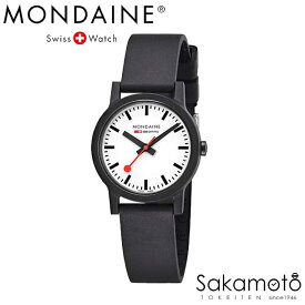 国内正規品【MONDAINE(モンディーン)】【essence(エッセンス)シリーズ】ホワイトダイヤル　32ミリケース　クォーツ　腕時計 シンプル 【MS1.32110.RB】AL