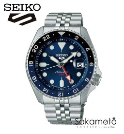 正規品　SEIKO【セイコー】セイコー5 スポーツ SEIKO 5 SPORTS 自動巻き メカニカル 流通限定モデル GMT 腕時計 メンズ セイコーファイブ スポーツ SKX Sports 【SBSC003】