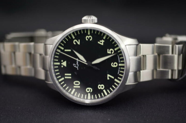 新品ラコ メンズ腕時計 Laco 861895.2 PILOT パイロット 