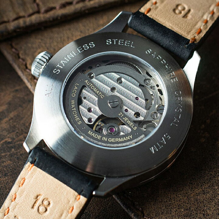 楽天市場】国内正規品【Laco ラコ】 「ドイツ製 パイロットウォッチ 