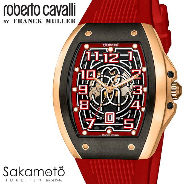 楽天市場】国内正規品 roberto cavalli BY FRANCK MULLER ロベルト 