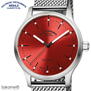 Muhle Glashutte�@�~���[���O���X�q���b�e�@Panova�@�p�m���@�@Panova Red�@���������@40�~���P�[�X�@�r���v�@�E�H�b�`�@�h�C�c���@�����Y�@�j���@�a�m�@�������K�i�@�yM1-40-78-MB-II�z