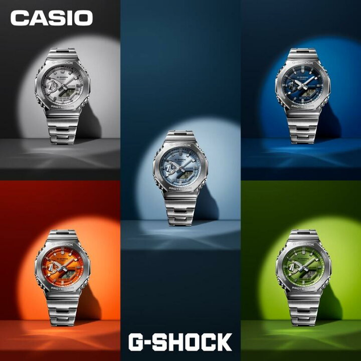 楽天市場】【2024年9月発売】G-SHOCK Gショック GM-2110D-2BJF ブルー  