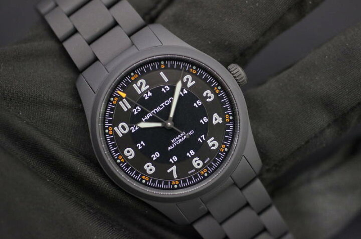 楽天市場】国内正規品ハミルトン カーキKHAKI フィールド チタニウム 