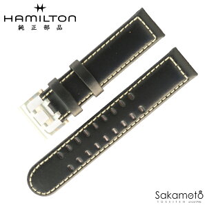 �������i�@�o�l�_�t�@HAMILTON�@�n�~���g���@Khaki Field Auto�@�J�[�L �t�B�[���h �I�[�g�@�u���b�N�@�z���C�g�X�e�b�`�@�J�[�t�@�v�o���h�@20�~���@�uH705950�v�Ή��@H690.705.116�iH600.705.116�j
