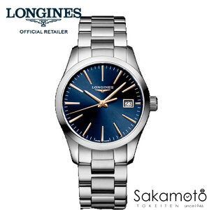 ���K�i�����W��longines�@�X�C�X���@�R���N�G�X�g�N���V�b�N�@Conquest�@�N�H�[�c�@34�~���P�[�X�@���j�Z�b�N�X�@�u���[�����Ձ@�X�e�����X�o���h�@�yL2.386.4.92.6�z�yL23864926�z