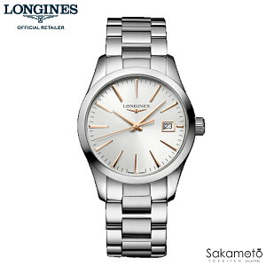 ���K�i�����W��longines�@�X�C�X���@�R���N�G�X�g�N���V�b�N�@Conquest�@�N�H�[�c�@34�~���P�[�X�@���j�Z�b�N�X�@�V���o�[�����Ձ@�X�e�����X�o���h�@�yL2.386.4.72.6�z�yL23864726�z