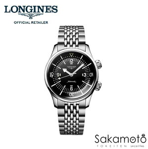 �������K�i�����W��longines�@�X�C�X���@���W�F���h�_�C�o�[(Legend Diver�j������ �@�X�e�����X�o���h�@39�~���P�[�X�@�����Y�@�u���b�N�����Ձy�j���p�z�yL3.764.4.50.7�z�yL37644507�z