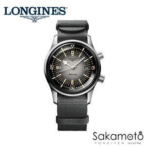 �������K�i�����W��longines�@�X�C�X���@���W�F���h�_�C�o�[(Legend Diver�j�O���[�@������ �f�C�g�t���@42�~���P�[�X�@�����Y�yL3.774.4.70.2�z�yL37744702�z��