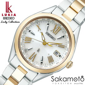 SEIKO セイコー　LUKIA ルキア　Essential Collection　ウォッチ　腕時計　電波　ソーラー　女性　婦人　レディース　【SSQV106】
