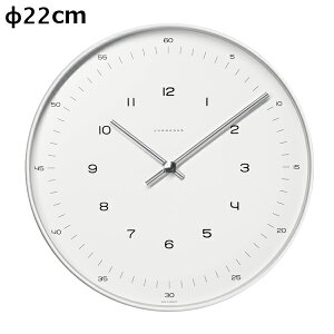 Ki@JUNGHANS nX@max bill by junghans clock@EH[NbN@a22cm@drNI[c@A~jE@|v@Ǌ|@hCc@367 6048 00