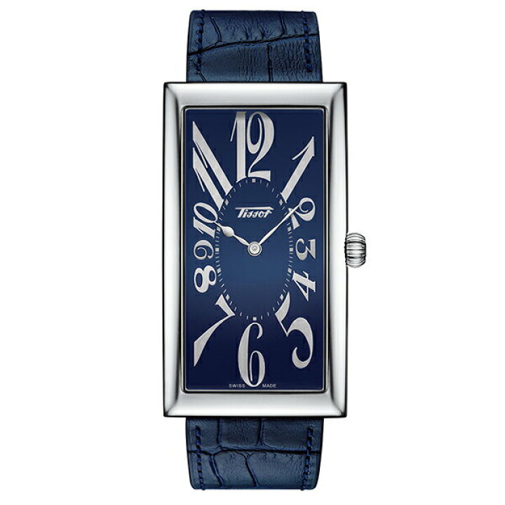 Tissot クォーツ時計 長方形ケースバナナウォッチ