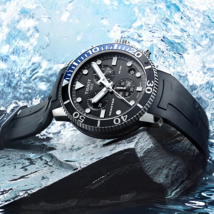 楽天市場】国内正規品TISSOT【ティソ】シースター1000「SEA STAR 1000 