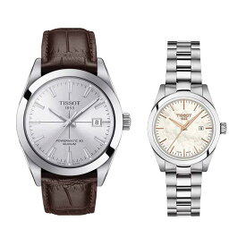 【ペアウォッチ】国内正規品TISSOT　ティソ【ジェントルマン】【T-MYレディ】【自動巻き＆クォーツ】【ペアウォッチ】【T1274071603101　T1320101111100】2本での価格