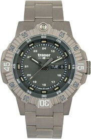 国内正規品　スイス製　Traser【トレーサー】【トレイサー】オールチタンモデル　46ミリケース【P99 T Tactical Grey】9031613　200m防水