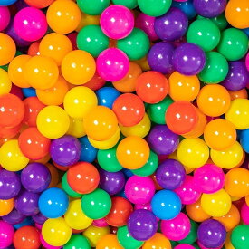 100個カラー入り おもちゃボール7色スポンジマカロンポポロボール子直径約5.5cm/7cm/8cm 収納ネットセット室内の遊びにピッタリ こども園プールプレゼントス子供のおもちゃ