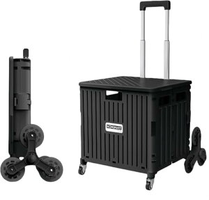 ܂肽ݎ VbsOJ[g y ÉLX^[t 65L/45L  AEghA sNjbN Lvp J[g 2NC~O (45L,ubN)