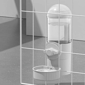 ペット自動給水器 ケージ 固定 みずのみ器 ペット給水器 大容量 電源不要 プラスチック ペットボトル ウォーターボトル 500Ml 吊り下げ式 重力給水器 猫犬 うさぎ用 お留守番対応 熱中症を防ぐ 転倒防止 漏れ防止 ペット用品 いぬ ねこ ウサギ 水飲み器 小動物用品 ブルー