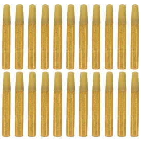 50個 キラキラのりペン 工芸用グリッター接着剤 用のスティックのり 工作用のりペン グリッタークレヨン 着色された接着剤 クラフト接着剤 グリッターグルー