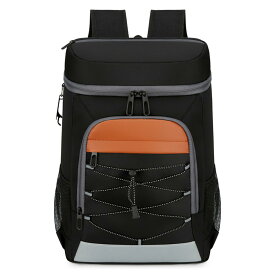 [HEMLBOYW] コンテナ大容量バックパック断熱ランチバッグバックパックホットコールドフリーザーバッグ大人のティーンコンテナ