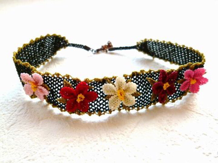 楽天市場】《可愛くナチュラル》トルコ伝統手芸“オヤ”刺繍のカラフルな 