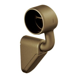 【エントリーでポイント10倍確定！】 マツ六 セレクト35出幅調整スリムエンドブラケット カバー付 右用 BD-72RBブラウン ★1個価格 firs