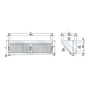 �z�[�R�X FSVU2-525S �炭�炭V�t�B���^�[ �Жʑ́A�J�� �z�C�� 25cm X 50cm 2�� �g���ς݃O���[�X�t�B���^�[ �H���팸 �O���X�������u �~�[�p ���C���u �r�C�_�N�g �r�� ������������ �h�΃V���b