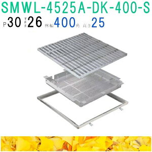 ���J�l�\�E�@SUS�O���[�`���O�@���t�����l�o�X�P�b�g�t�{���g�L���b�v�t�{���g�Œ莮�v���[���^�C�v�W�����p�@(���ԁFSMWL-DC-4525A-P=30�g�t+DK-400-S)�@������26mm�@���@�F450×450×25 �u�@�l�E����