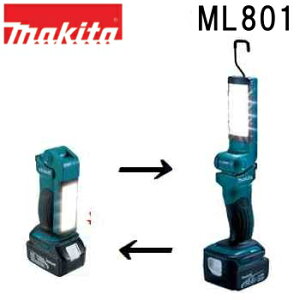 }L^ ML801 14.4V/18Vobep [d ܂݉\ LEDƗpCg {̂̂([NCg)