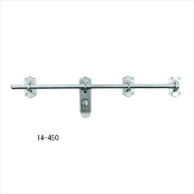 木扉用 スチール丸棒貫抜 MKTM-14-450「直送品、仕入先在庫品」