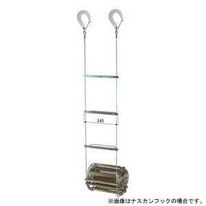 オリローワイヤーロープ式 3号 自在フック「直送品、送料別途見積り」