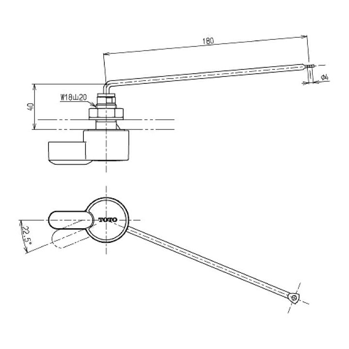 楽天市場】TOTO(トートー) トイレ手洗用品 THY425-6R 純正品 レバー 密結型ロータンク用 : 佐勘金物店 楽天市場】TOTO(トートー) トイレ手洗用品 THY425-6R 純正品 レバー 密結型ロータンク用 : 佐勘金物店