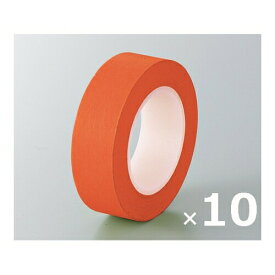 AS　カラークラフトテープ橙15×15　（10巻入） （品番:1-1688-54）（注番1024158）・（送料別途見積り,法人・事業所限定,取寄）
