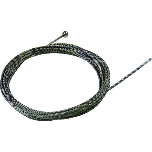 ニッサチェイン ワイヤロープ 玉付きワイヤー ついに入荷 ５０個入 〔品番:SY15-5B-L〕 １．５×２ｍ 正規激安