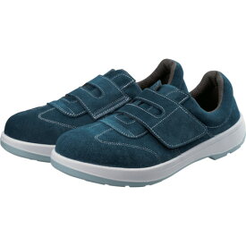 シモン　2層ウレタン底安全短靴　22．5cm　ブルー （品番:AW18BV-22.5）（注番1270600）