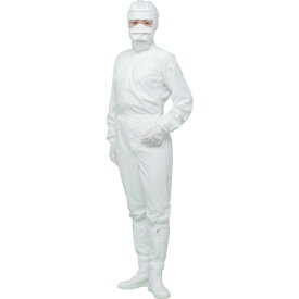 TriApex　着用快適クリーンスーツ　ホワイト　LL （品番:FX121C-01-LL）（注番1357686）・（送料別途見積り,法人・事業所限定,取寄）