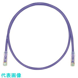 パンドウイット　LANケーブル　CAT6　プロ仕様　10m　紫　UTPSP10MVLY （品番:UTPSP10MVLY）（注番1487361）