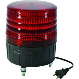 日動　大型LED回転灯　LEDフラッシャー150　100V　赤 （品番:NLF150-100V-R）（注番1623661）