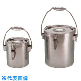 TGK　密閉缶運搬用　SUS304　10L手提付 （品番:419-32-21-06）（注番1857861）・（送料別途見積り,法人・事業所限定,取寄）