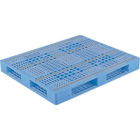 サンコー　プラスチックパレット　812084　D4－1012－4青 （品番:SK-D4-1012-4-BL）（注番1982075）