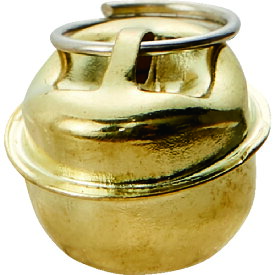 TRUSCO　鈴　直径9．6mm　金色　10個入 （品番:GSZ96-10）（注番2072117）
